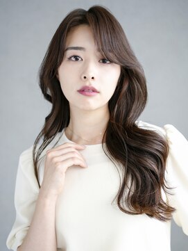 アイティーバイアルバム 松戸店(IT by ALBUM) くびれヘア_レイヤーロング前髪パーマグレーベージュ_9623