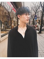 メリケンビューティーパーラー コウベ(MERICAN BEAUTY PARLOR KOBE)&nbsp;メンズカットニュアンスパーマ韓国マッシュスペインカール