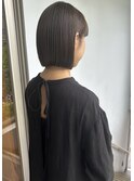 ボブ×首元すっきり×透明感アッシュベージュ【丸山 翔】