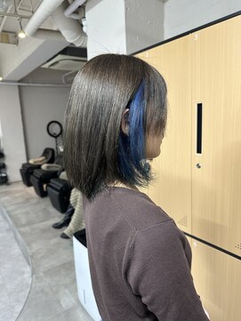 トクテ 吉祥寺(tokute) グレージュカラー/ボブウルフ/黒髪/ココアベージュ