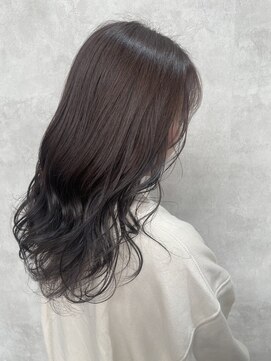 ルノン フィージュ(LUNON fieju) 暖色系カラー/艶カラー/レッド/ブラウン/ロング