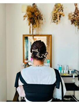 ヘアーデザイン ピニック(hair design P2C) お呼ばれスタイル