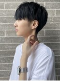 刈り上げメンズライク/ボーイッシュ女子/ブルーブラック