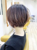 モリオ フロム ロンドン 成増店&nbsp;【morio成増 セリザワ】ショートボブ ナチュラルハイライト