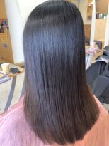 カットハウス はさみの部屋&nbsp;セミロング/縮毛矯正/ストレート/ローレイヤー/前髪あり