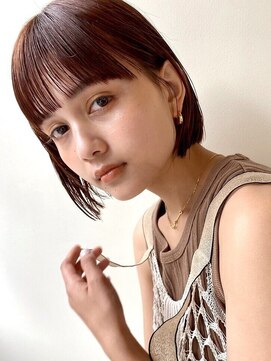 グリーン 表参道(green) 【green表参道】ミニボブ×ローズグレー