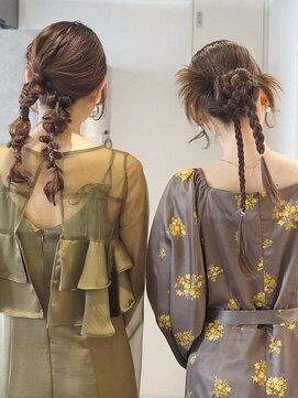 ムーン バイ ケンジ(moon by KENJE) 【daichi】編みおろしアレンジ/カチモリヘア