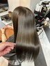 カット+髪質改善カラー+LINKトリートメント+ヘッドスパ［御茶ノ水/神保町］