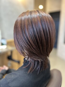 ニッケ ヘアーデザイン(nikke hair design) 【ウルフ×ピンクカラー】浜松市/ニッケ/090-1015-2016