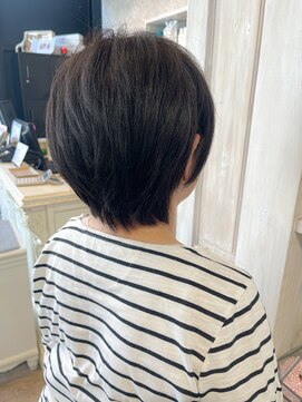 キャアリー(Caary) 福山美容室Caary引き締めくびれショート骨格補正30代40代50代