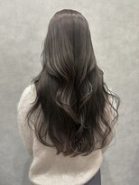 ヘアデザインファブロ イオンモール宮崎店(hair design FABRO.)&nbsp;ダークグレージュ　グレージュ　赤み消しカラー　髪質改善