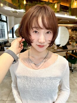 パーク(PARK)の写真/≪小顔になれる顔周りカット≫あなたの雰囲気に合わせてカットしてくれる☆横顔もキレイにかわいく♪