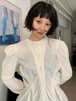 PELE原宿/ブリーチなしダブルカラー/ハイトーン/ケアブリーチ【3月上旬OPEN(予定)】 着物ヘア/大人ガーリー/ダークアッシュ/似合わせカット/原宿