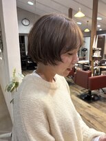 ヘアーミュゼ 井田店(Hair Musee) 伸ばしかけショートボブ