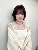 ブランコトレス 鏡島(BLANCO tres) レイヤーボブ/韓国/ピンクカラー/暖色カラー