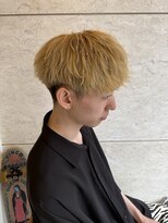 アメラボ 植田山店(Amelab)&nbsp;【束感マッシュ】刈り上げ ハイトーン