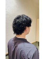 銀座八 【銀座メンズカット】銀座八×大人の色気パーマ<理容室>