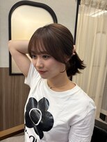 エスドットブルーム 梅田店(S.BROOM) 【梅田】結んでも可愛い顔周りレイヤー×透明感カラー