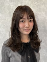 ウル(Ulu.)&nbsp;【多摩センター美容室】小顔レイヤー×透明感グレージュ