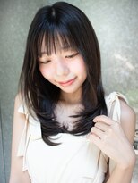ヘアーロギア 栄店(hair LOGiA) 黒髪 透明感ハイレイヤー