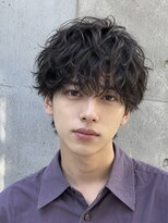 ブラン 池袋(BLANC)&nbsp;【福田指名限定】シャドウパーマクーポン(カット付き)
