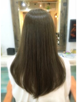 シュリット 溝の口(schritt) 大人っぽさ×透明感「オリーブベージュ」-schritt  takuya-