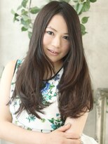 と和×美髪クリニック 巣鴨店 髪をかきあげるときの仕草まで計算されたセクシーゆる巻き