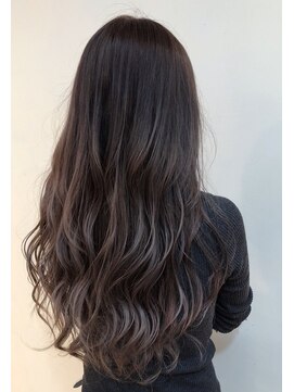 ホワイト(WHITE) 色落ちも安心×ダークアッシュ×WHITE草柳