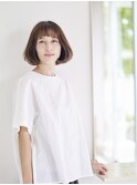 シンプル内巻きボブ
