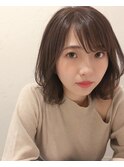 オリーブブラウン×ミディアム