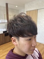 ダックス(DACS)&nbsp;パーマ風ツーブロックマッシュ