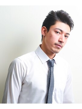 エヌドットバーバー ギンザ(N.BARBER GINZA) ビジネスシーンで好印象。クセをいかし端正な表情に<理容室>