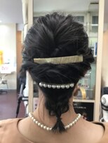 ヘアサロン ユニティ(Hair Salon Unity) ミドルラインロープ編み&編み下ろし