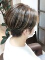 イマジン 天神橋店(IMAGINE)&nbsp;かっこいいハイライトのショートスタイル☆