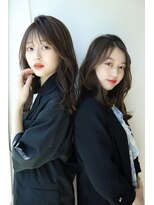 ビュー トウキョウ(VIEW TOKYO)  10代20代30代◎くびれヘア シースルーバング レイヤーカット