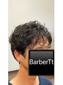 バーバーカット【パーマスタイル】