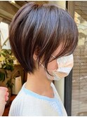 大人ショートヘア/ハイライトカラー/イルミナカラー[国分寺]