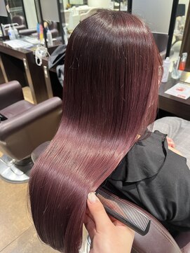 ゼスト フィーノ(ZEST fino) 【ZEST立川平林鼓】髪質改善×ピンクカラー