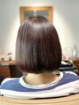 アリューカヘアー(Alluca Hair) 艶のある内巻きボブ。乾かしただけでまとまるスタイル