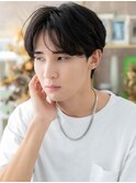 くせ毛風ニュアンスパーマショートマッシュa戸頭20代30代40代