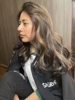 ルクス(Lux)&nbsp;【hairLux石原霞】外国人さん風ハイライトブリーチ1回