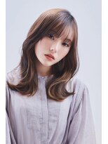 ユニックス モザイクモール港北店(UNIX)&nbsp;【UNIX港北】韓国風フェイスレイヤーウェーブ#イヤリングカラー