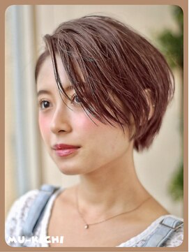 むーきち 三鷹(mu-kichi) 大人め前下がりショートボブ[mu-kichi　三鷹]