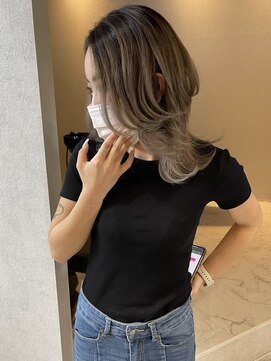 アフター(after) 色気レイヤー×大人グレージュ