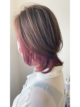 ヘアバースト(Hair Vast) インナーカラー