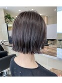 スタイリスト田邉　切りっぱなしボブ2