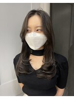 ロンドアヴァントゥス 池袋(Lond aventus)&nbsp;韓国レイヤー/韓国風/ボブ/髪質改善/黒髪/ブリーチなし〔池袋〕