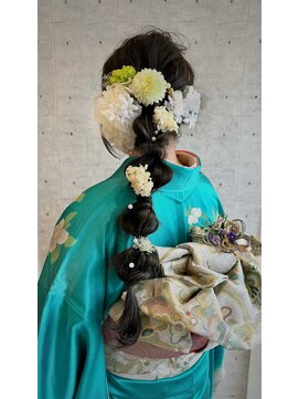 レイフィールド 関店 成人式ヘアセット/着付け／メイク/ヘアセット