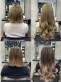 アールプラスヘアサロン(ar+ hair salon)&nbsp;馴染ませづらいボブからでもしっかりエクステ馴染ませます！