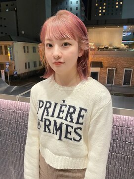 スニュウ(snuw) 【snuw mina】ルーツカラー／ピンクカラー